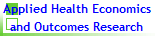 Applied Health Economics
and Outcomes Research